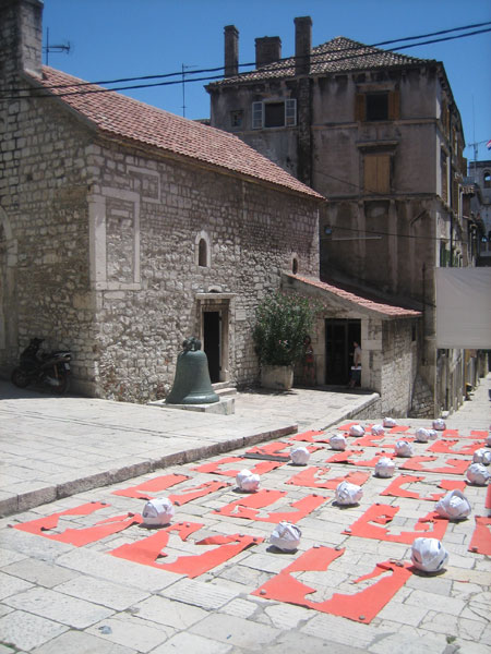 Arbeiten mit Kindern - Sibenik 2008